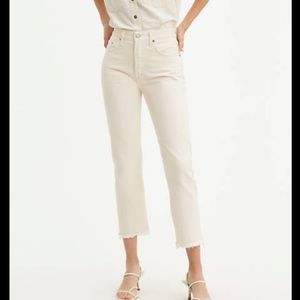 NWT Levi’s 501 Original Cropped Jeans
